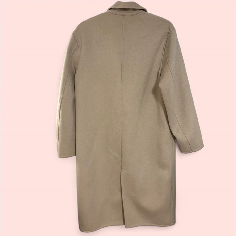 Uniqlo Double Face Cream Long Coat - Picture 5 of 6